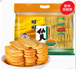 旺旺 仙贝 原味 400g（18积分）