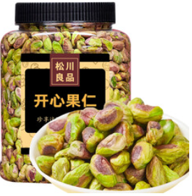 松川良品 开心果仁500g（143积分）