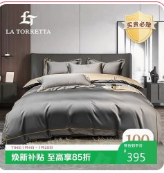 （395积分）100支长绒棉床上四件套