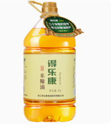 得乐康 纯正稻米油5L（99积分）