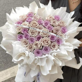 芋泥啵啵紫色鲜花（168积分）