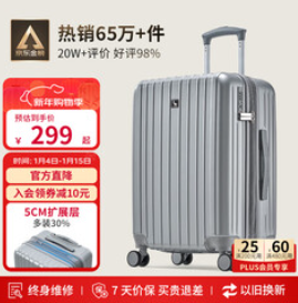 爱华仕行李箱20英寸（299积分）