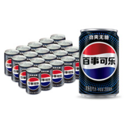 百事可乐Pepsi 无糖可乐（38积分）