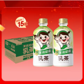 元气森林出品乳茶茉莉奶绿口味（74积分）