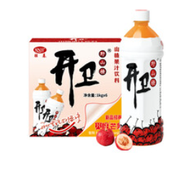 开卫野山楂果汁饮料（49积分）