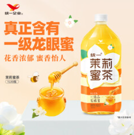 统一茉莉蜜茶 1L*8瓶 整箱装（26积分）