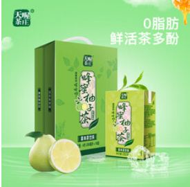 天喔茶庄蜂蜜柚子茶250ml*16整（25积分）