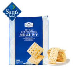 MEMBER'S MARK海盐苏打饼干（44积分）