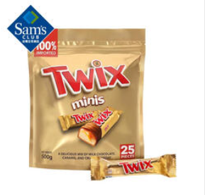 焦糖饼干巧克力棒（96积分）